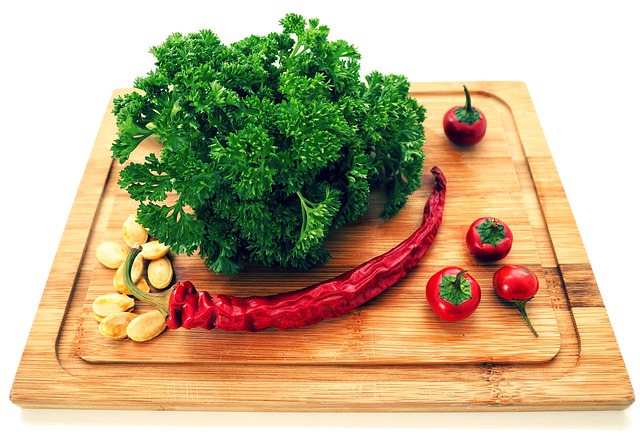 petržel a papričky